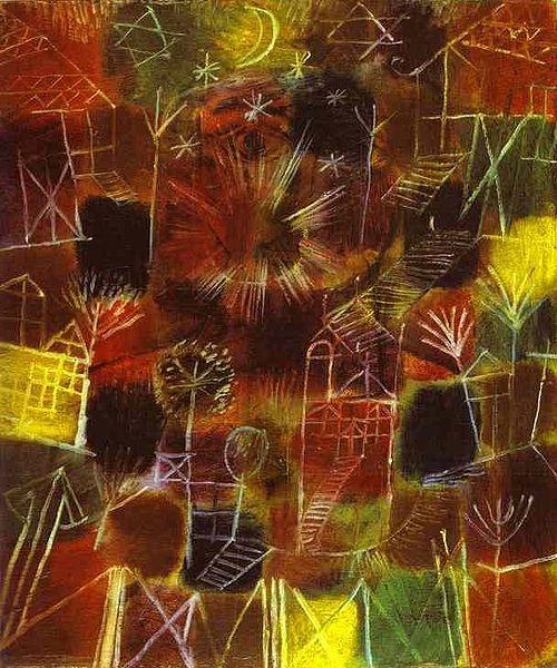 Paul Klee Cosmic Composition Sweden oil painting art